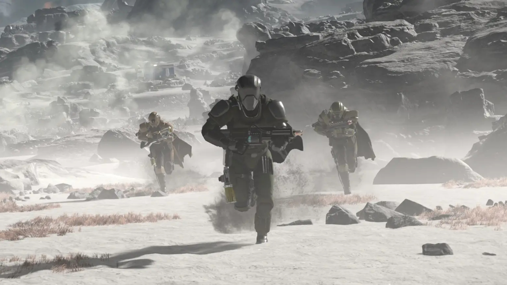 Helldivers 2 玩家解鎖 EXO-45 Patriot Exosuit Mechs