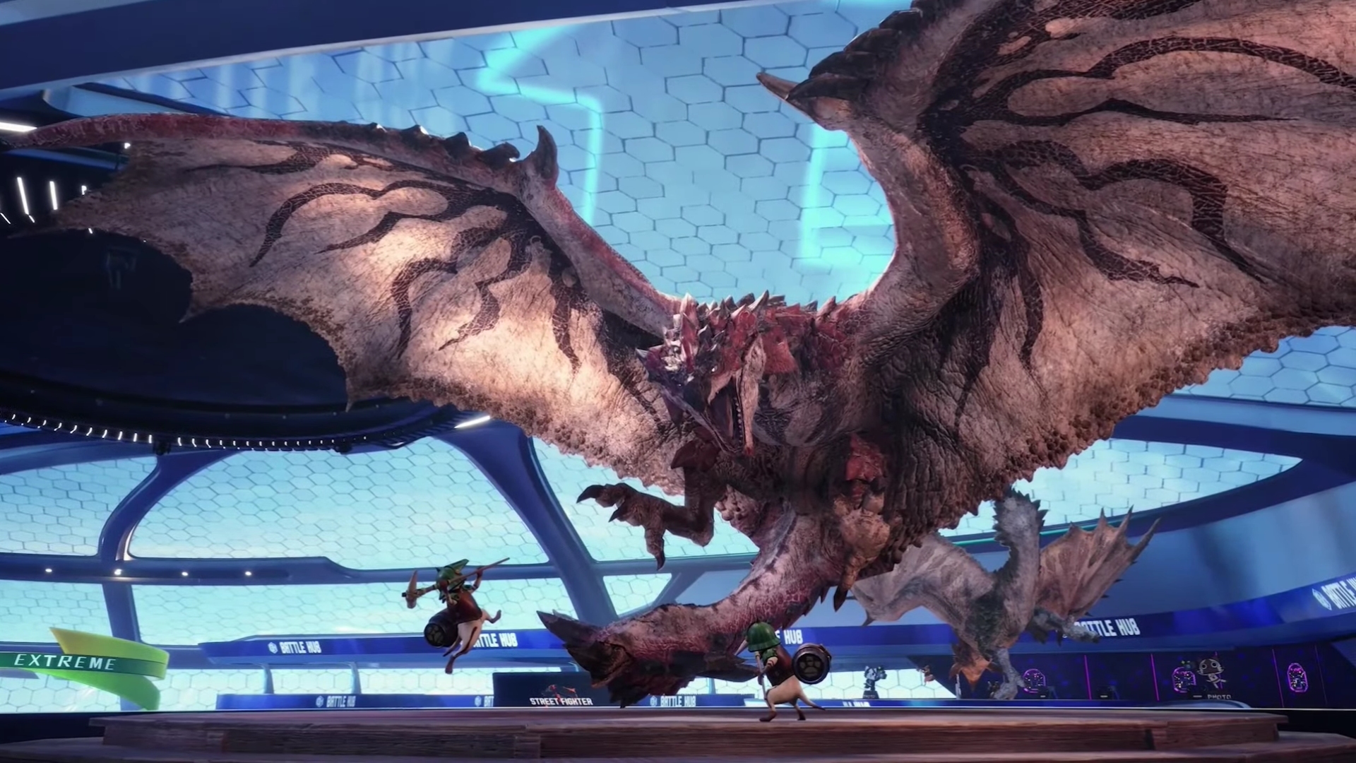 《街頭霸王》與《魔物獵人》連結將於 2024 年 4 月推出