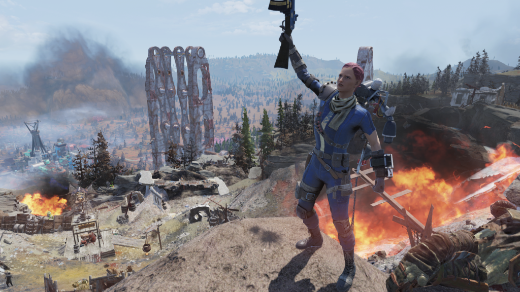 《異塵餘生 76》的天際線谷獲得了可靠的預告片