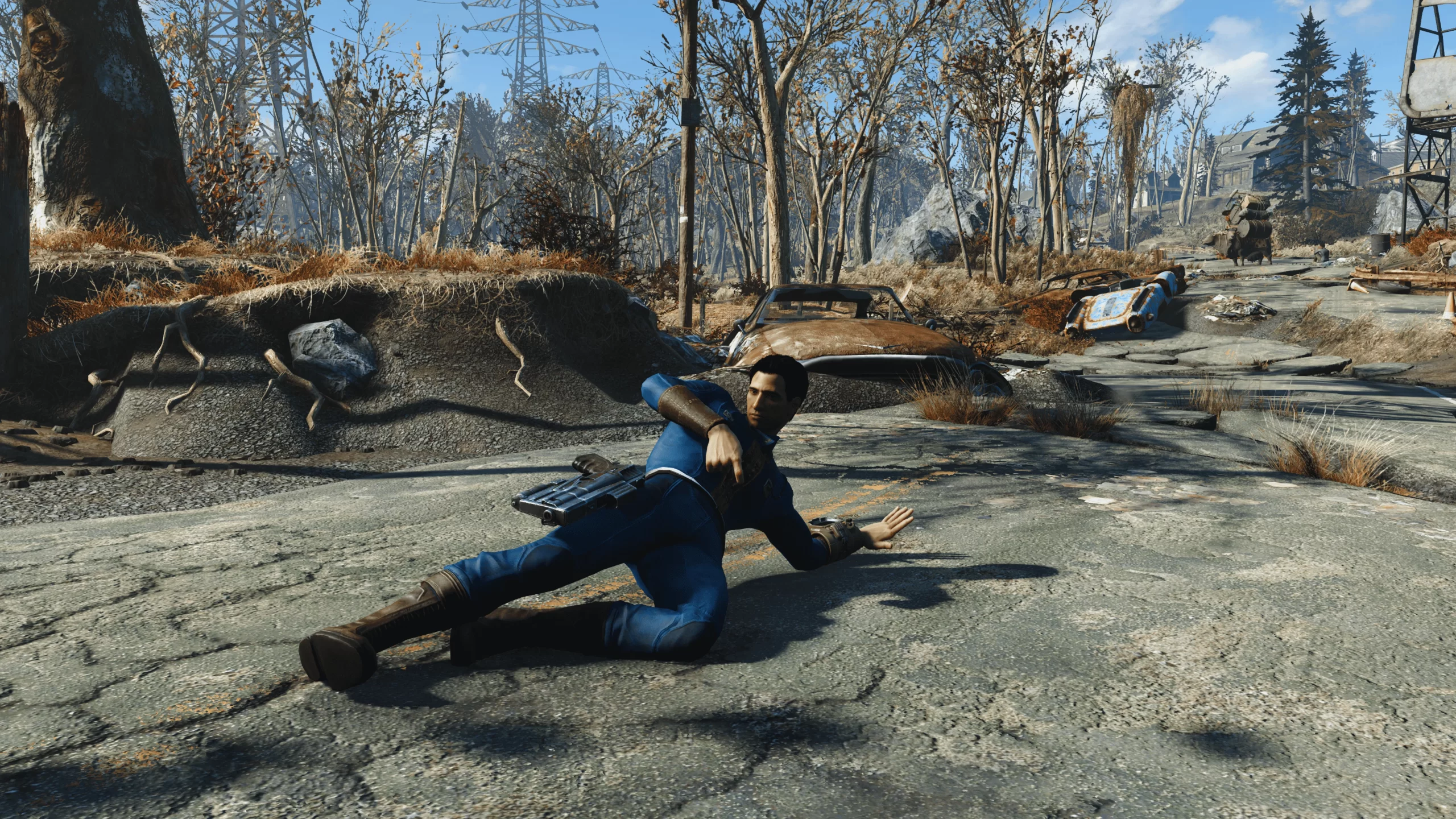 有人在《Fallout 4》中加入了滑動功能，這真是太棒了