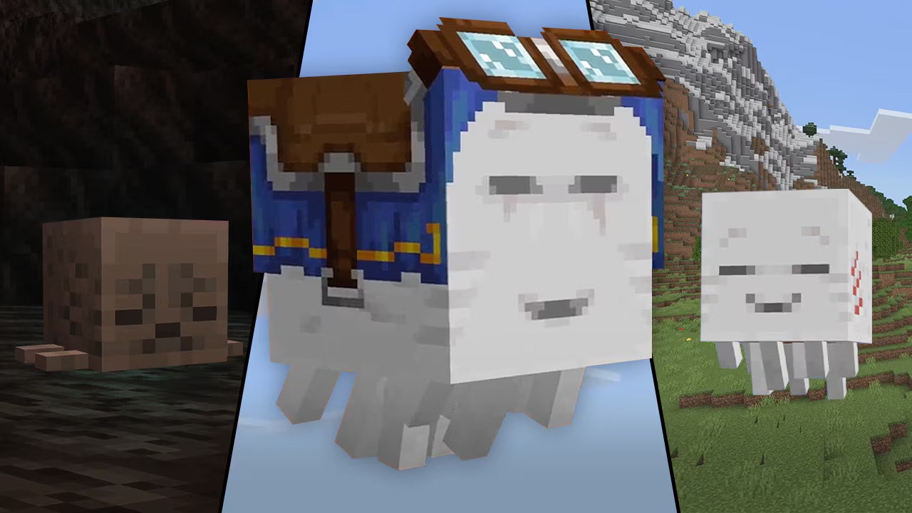 Minecraft今年獲得了“充滿活力的視覺效果”和Happy Ghasts