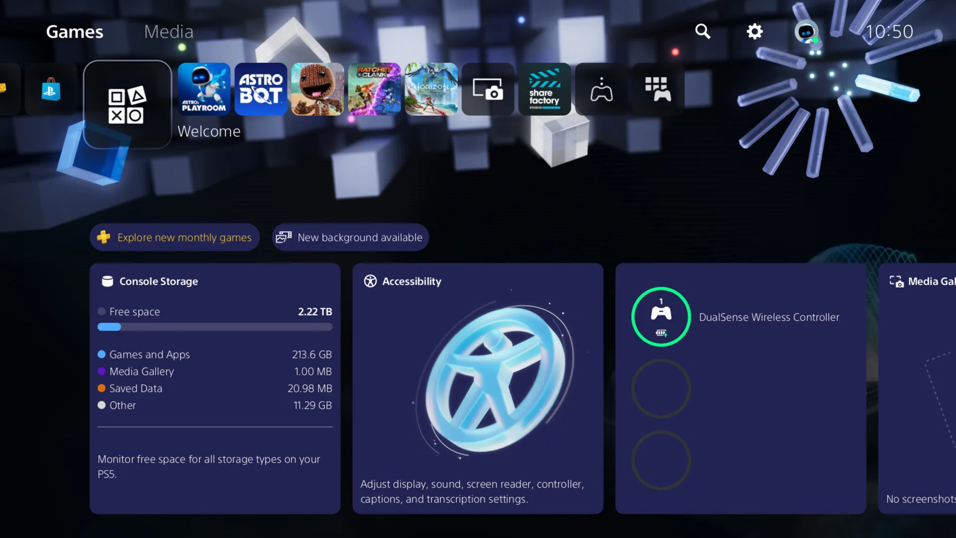 PS5經典主題正在返回即將到來的軟件更新