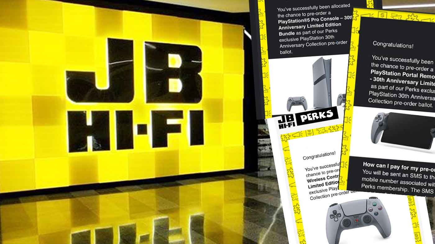 JB Hi-Fi PlayStation 第 30 屆投票的第二次機會電子郵件已發出