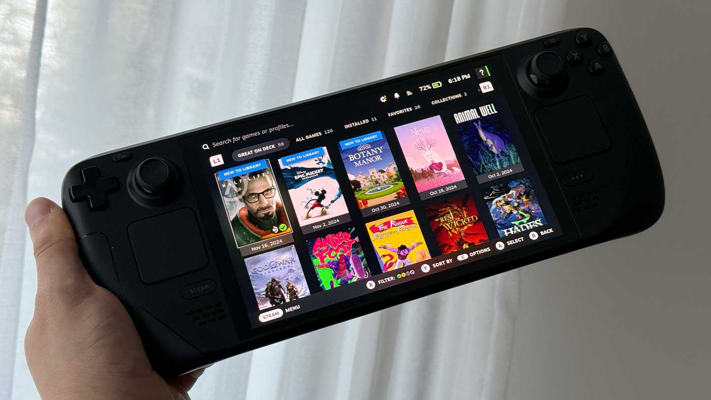 Steam Deck OLED 評測－超無縫體驗