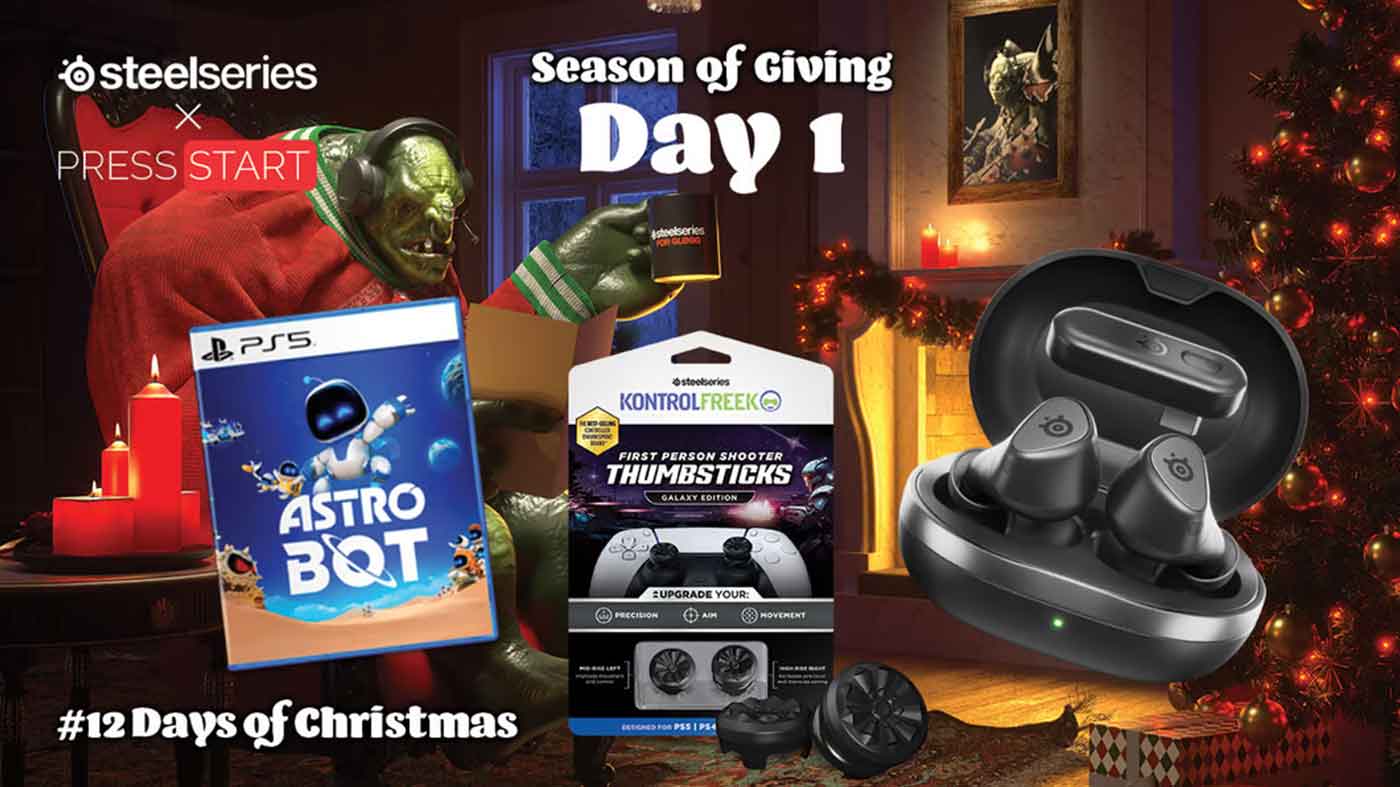 獲勝：SteelSeries Arctis GameBuds、KontrolFreek Galaxy Thumbsticks 和 Astro Bot