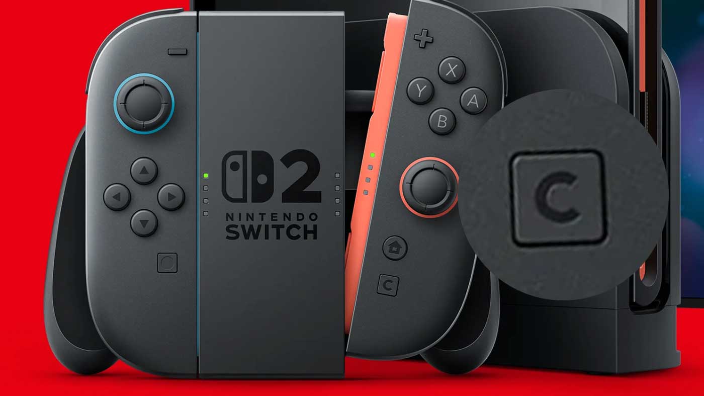 Nintendo Switch官方2張圖像現已使用秘密C按鈕進行了更新