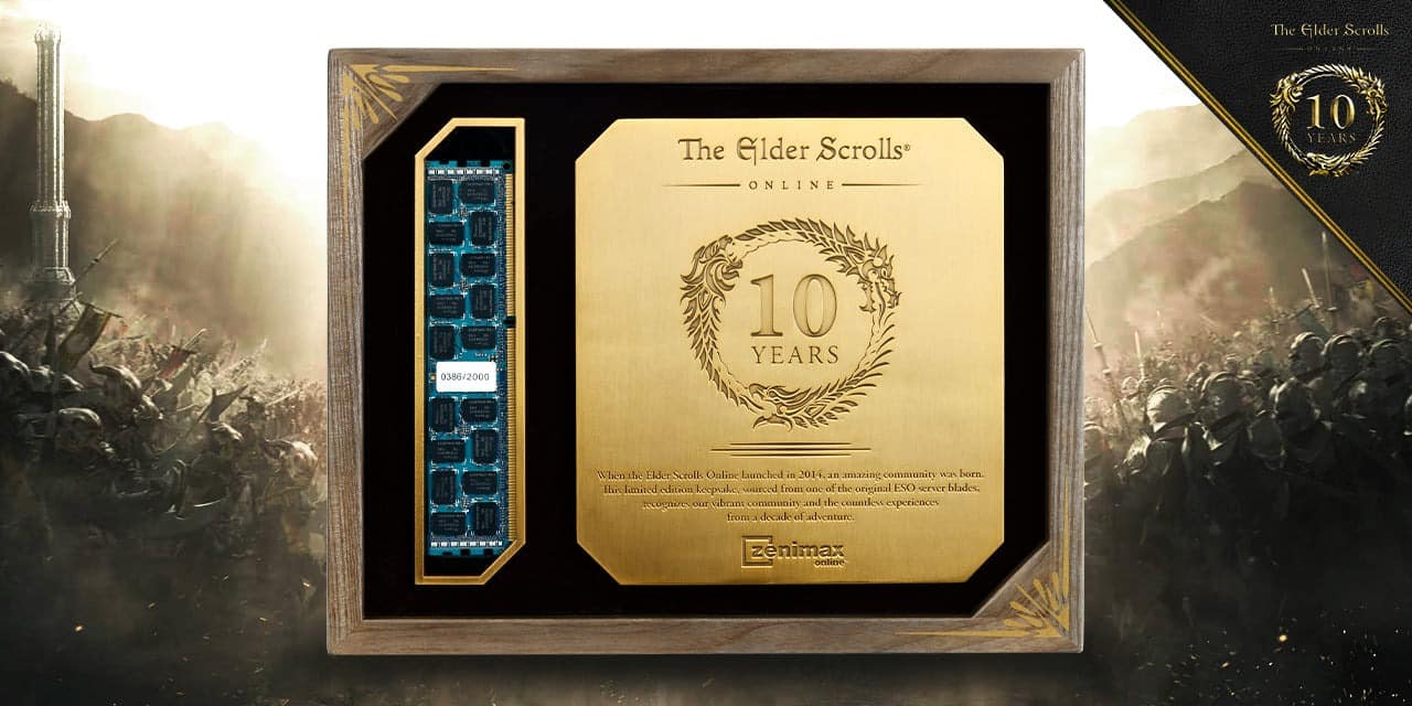 現在，您可以擁有Elder Scrolls Online Server的物理切片