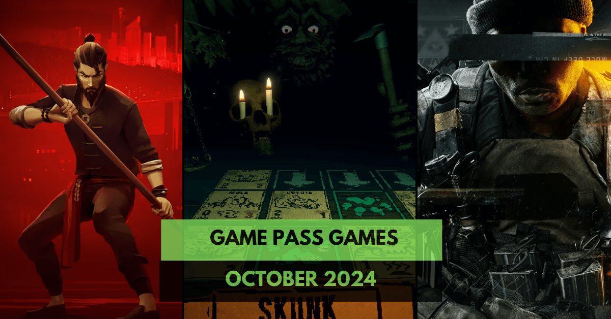 遊戲通行證 2024 年 10 月遊戲