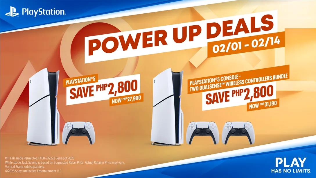 PS5控制台和外圍設備可以通過PlayStation的Power Up Deals獲得折扣