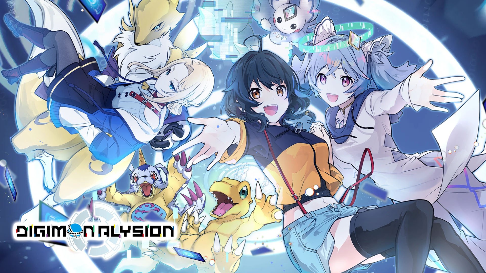 為iOS和Android宣布了免費的Digimon alysion